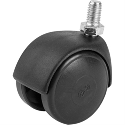 HTS 402 SİYAH PLASTİK KÜÇÜK VİDALI TEKER